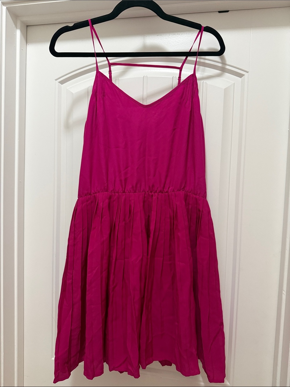 Women’s Fuchsia Spaghetti-Strap Dress